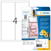 HERMA Etik. glasklar A4 99.1x139 mm Glänzend foils 100 St.
