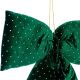 8. GREEN DECORATIVE BOW 39x50CM MICA