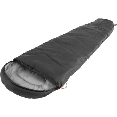 5. Easy Camp 240201 Sleeping Bag Adult Mummy Style Polyester Black