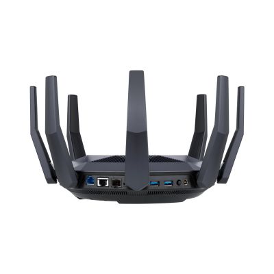 6. ASUS RT-AX89X AX6000 AiMesh Wireless Router Ethernet Dual-band (2.4 GHz/5 GHz) Black
