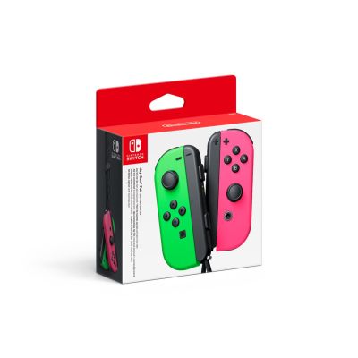 7. Nintendo Joy-Con Pair Neon Green/Neon Pink Controllers