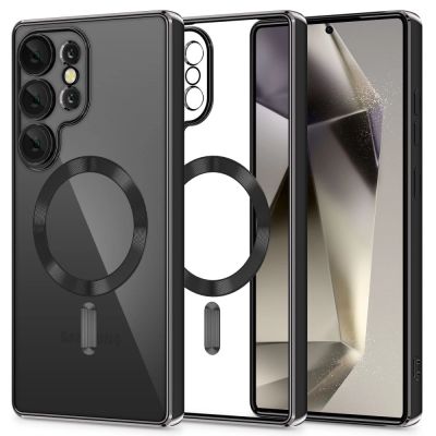 Tech-Protect MagFlex Case for Samsung Galaxy S25 Ultra - Clear Black