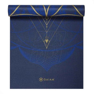 Double-sided yoga mat Gaiam Sun and Moon 6mm 63419