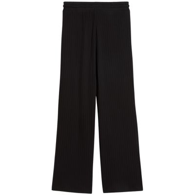 3. Puma HER Comfort High-Waist Wide Leg Women's Pants Black 693284 01