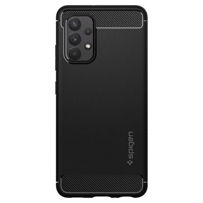 12. Spigen Rugged Armor Case for Samsung Galaxy A52 / A52S - Matte Black