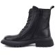 3. Women's leather ankle boots, insulated, black, Big Star UU274375