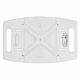 22. Rectangular shower stool with adjustable height