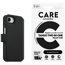 CARE by PanzerGlass Feature Tango 2in1 Wallet Case for iPhone 16e - Black