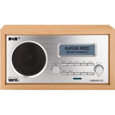 3. Radio Imperial DABMAN 30 DAB+/FM wood