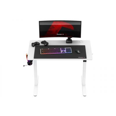 5. Huzaro Hero 7.9 White Electric Desk