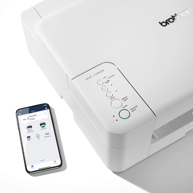 8. Brother DCP-J1200WERE1 Multifunction Printer Inkjet A4 1200 x 1200 DPI Wi-Fi