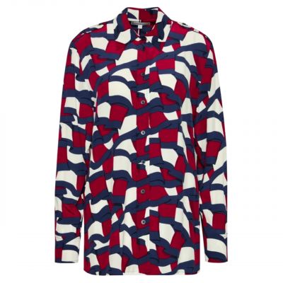 Tommy Hilfiger Viscose W Shirt WW0WW31447