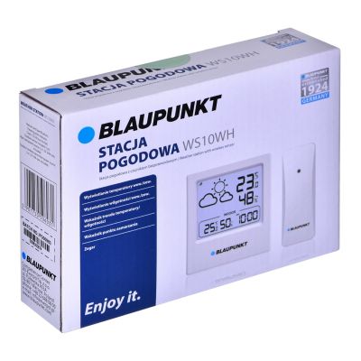 10. BLAUPUNKT Weather station with external sensor WS10WH