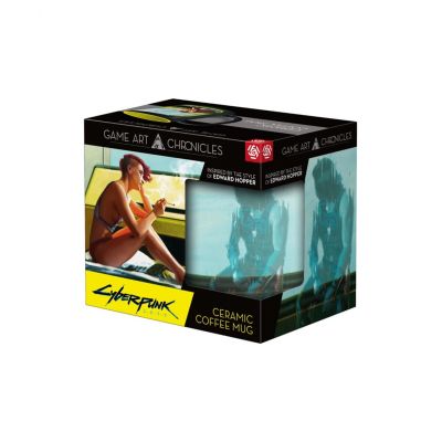 2. Good Loot Cyberpunk 2077 Edward Hopper Thermo Mug