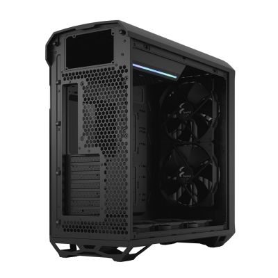 21. Fractal Torrent Black TG Light Tint 5xFan ATX case