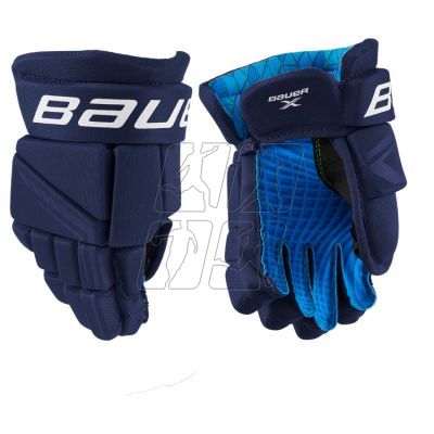 3. Bauer X Sr M 1058645 Hockey Gloves