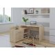 3. Corner desk + chest of drawers DANY 120x50xH76 sonoma