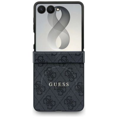 2. Guess 4G Classic MagSafe Case for Samsung Galaxy Z Flip 8 - Black