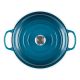 4. Le Creuset 21180306422430 cast iron pot, 30 cm green