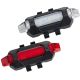 2. XQMAX Front and Rear LED Bicycle Light Set with USB Charging