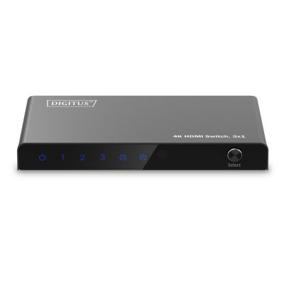 2. Digitus 4K HDMI Switch, 3 x 1