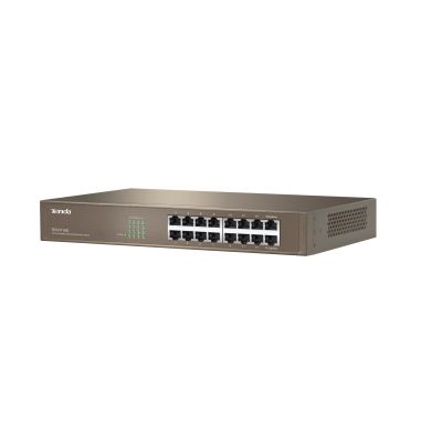 9. Tenda TEG1016D Switch (16x 10/100/1000 Mbps)
