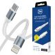 3mk Hyper Cable N-SERIES USB-C / Lightning 2m PD 3.0 9V / 3A 27W - white