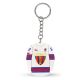 3. Polonia Bytom 25 “Hockey Jersey” Keychain (Home)