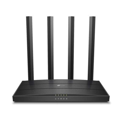 4. TP-Link Archer C6 Wireless Router Fast Ethernet Dual-band (2.4 GHz/5 GHz) White