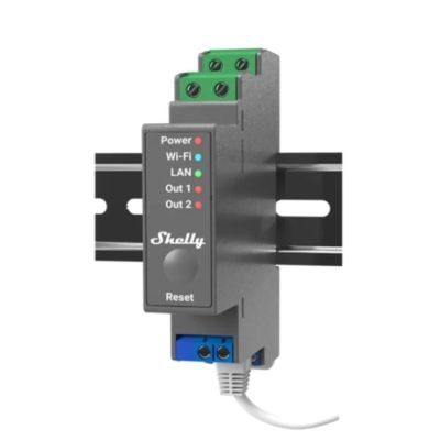 Shelly Pro 2 - 2-channel WiFi controller