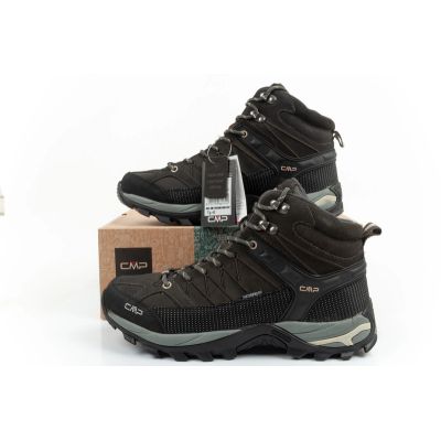 19. CMP Rigel Men's Hiking Shoes, Durable, Waterproof, Black