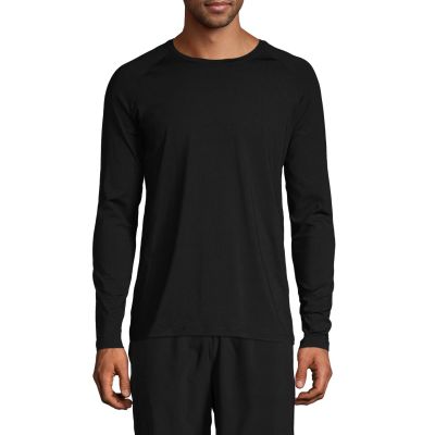 CASALL M Essential Long Sleeve Men's T-Shirt, Black