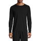 CASALL M Essential Long Sleeve Men's T-Shirt, Black