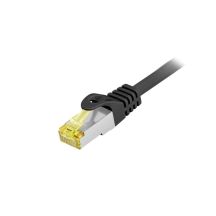 Equip 605110 Network Cable Black 25m Cat6a S/FTP (S-STP) Round
