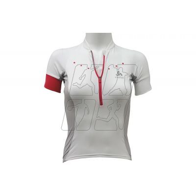 5. T-shirt Odlo Stand-Up Collar S / S 1/2 Zip Gavia W 410891-10000