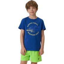 Boy's T-shirt 4F M3284 cobalt 4FJWSS26TTSHM3284 36S
