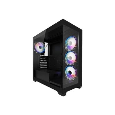 LC-Power LC-715B-ON Midi Tower Computer Security & Holders Black