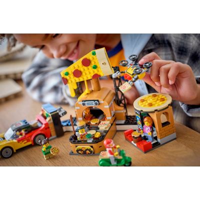 11. LEGO City 60496 - Pizza Delivery with Vehicles
