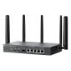 3. TP-Link Omada ER706WP-4G Wireless Router Gigabit Ethernet Dual-band (2.4 GHz/5 GHz) Black