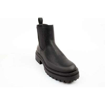 2. GAP women's Louise shoes black ankle boots fashionable slip-on