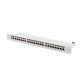 16. LANBERG PATCH PANEL 24 PORT 1U 19" CAT.7 FTP GRAY PPS7-1024-S