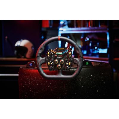 4. Asetek SimSports GT - Steering Wheel Rim - Closed D, Black