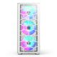 2. Montech X3 TG RGB white computer case