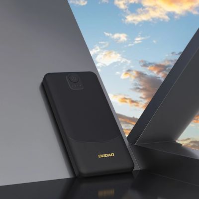 3. Dudao K10Pro Power Bank 2.4A 20000mAh 2 x USB-A - Black