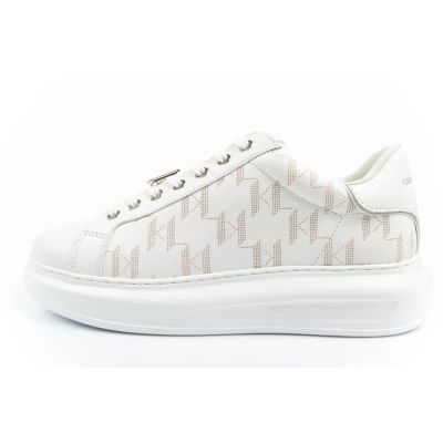 2. Karl Lagerfeld Kapri men's shoes sneakers natural leather white