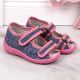 5. Home slippers Nazo Jr. TEX4B navy blue-pink
