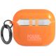 2. Karl Lagerfeld Choupette case for AirPods 3 - orange