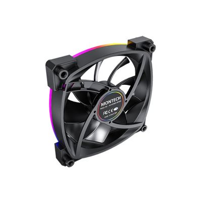 5. Montech AX120 PWM ARGB fan, 3 pcs., - 120mm