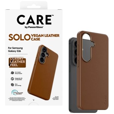 4. CARE by PanzerGlass Solo Case for Samsung Galaxy S26 - Brown
