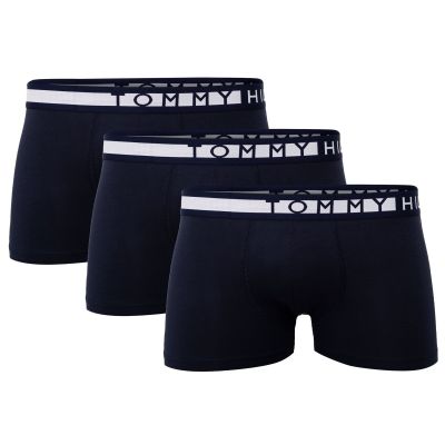 Tommy Hilfiger Men's 3 Pack Navy Boxer Shorts - UM0UM01234 009